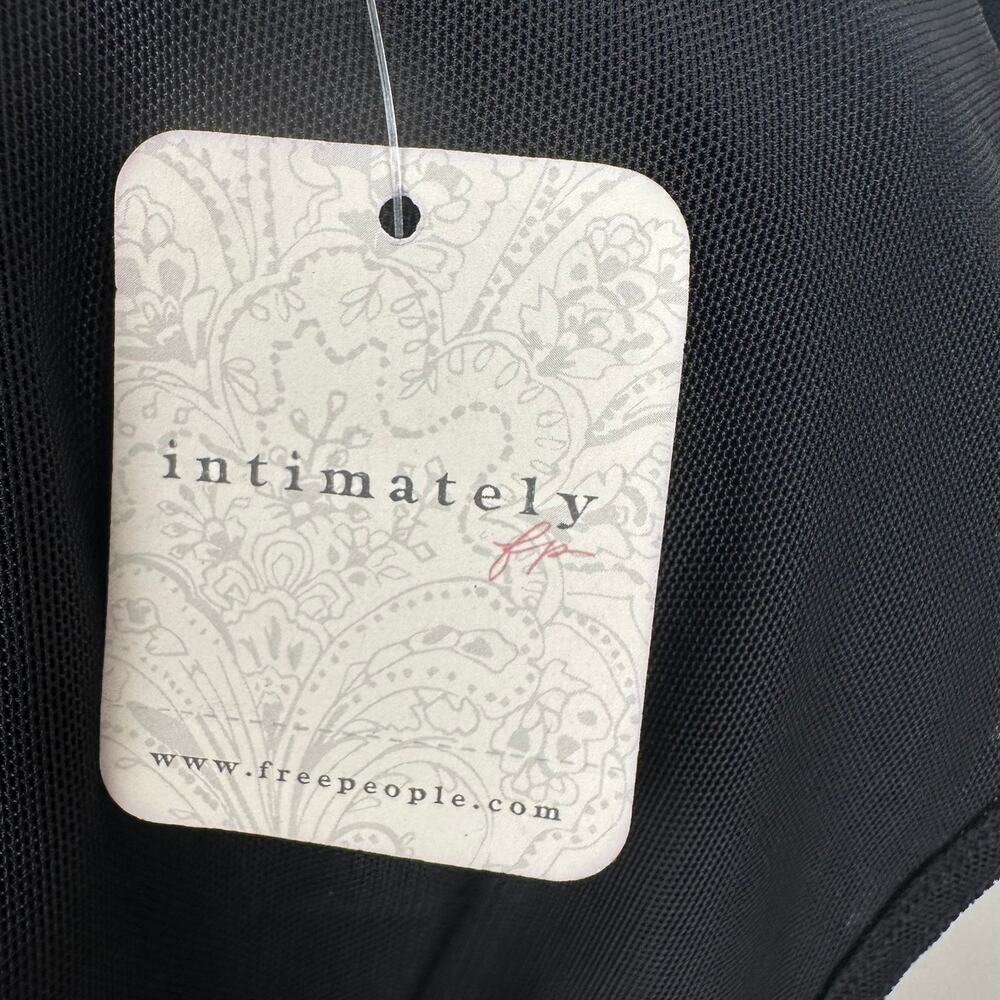 NEW Intimately Free People Corset-Is Convertible Mesh Dress Black S Dark Romance - Picture 13 of 16
